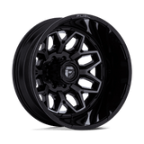 Fuel 1PC D875 FLUX DUALLY Black wheel