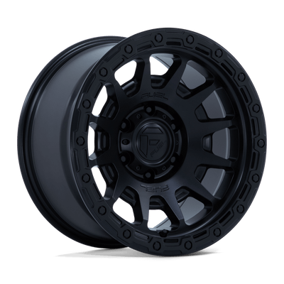 Fuel 1PC FC884 FORTRESS Black wheel