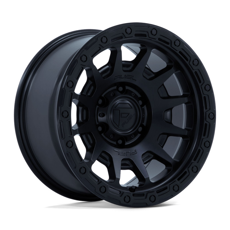 Fuel 1PC FC884 FORTRESS Black wheel