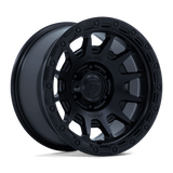 Fuel 1PC FC884 FORTRESS 17x8.5 +25mm