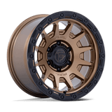 Fuel 1PC FC884 FORTRESS 17x8.5 +25mm