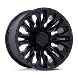 Fuel 1PC D804 FLAME 20x9 +20mm Blackout