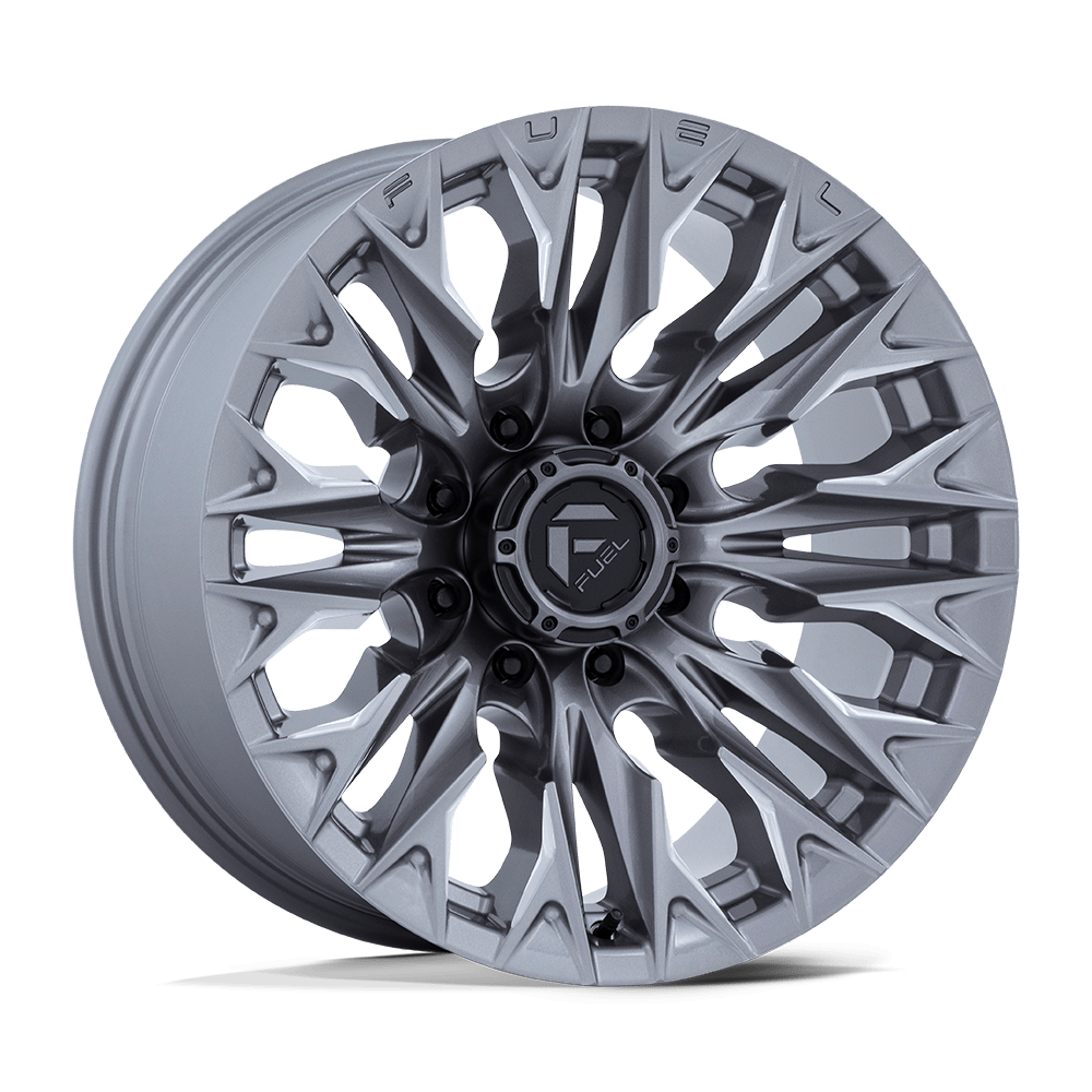 Fuel 1PC Flame 8 Silver wheel