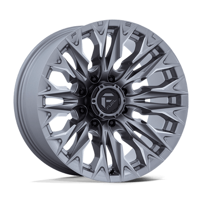 Fuel 1PC Flame 8 Silver wheel