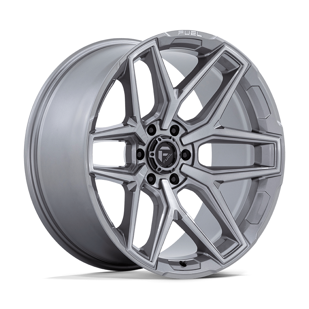 Fuel 1PC Flux Silver wheel