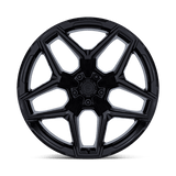 Fuel 1PC FLUX 22x9.5 +20mm Gloss Black