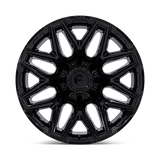 Fuel 1PC FLUX 20x10 -18mm Gloss Black (8x180)