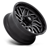 Fuel 1PC D807 HURRICANE 20x9 +1mm Gloss Black Milled