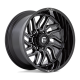 Fuel 1PC D807 HURRICANE Black wheel