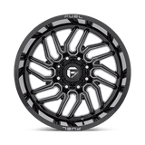 Fuel 1PC D807 HURRICANE 20x10 -18mm Gloss Black Milled (8x165.1)