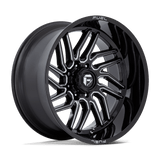 Fuel 1PC D807 HURRICANE Black wheel