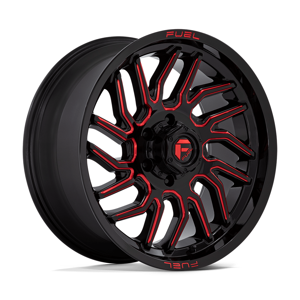Fuel 1PC D808 HURRICANE Black wheel