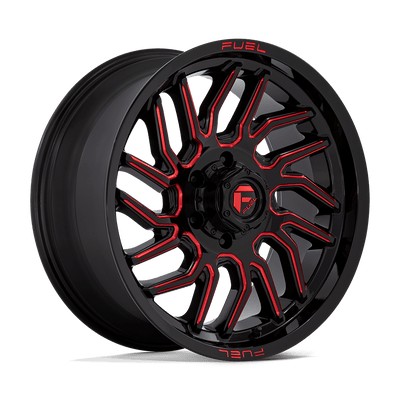 Fuel 1PC D808 HURRICANE Black wheel