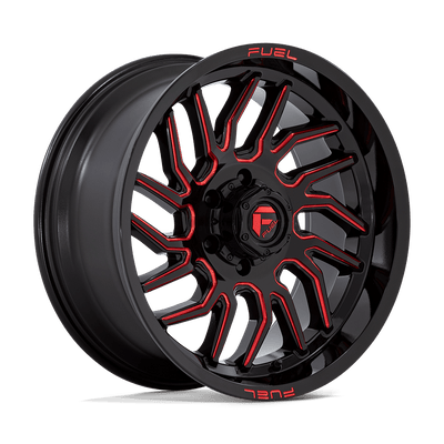 Fuel 1PC D808 HURRICANE Black wheel