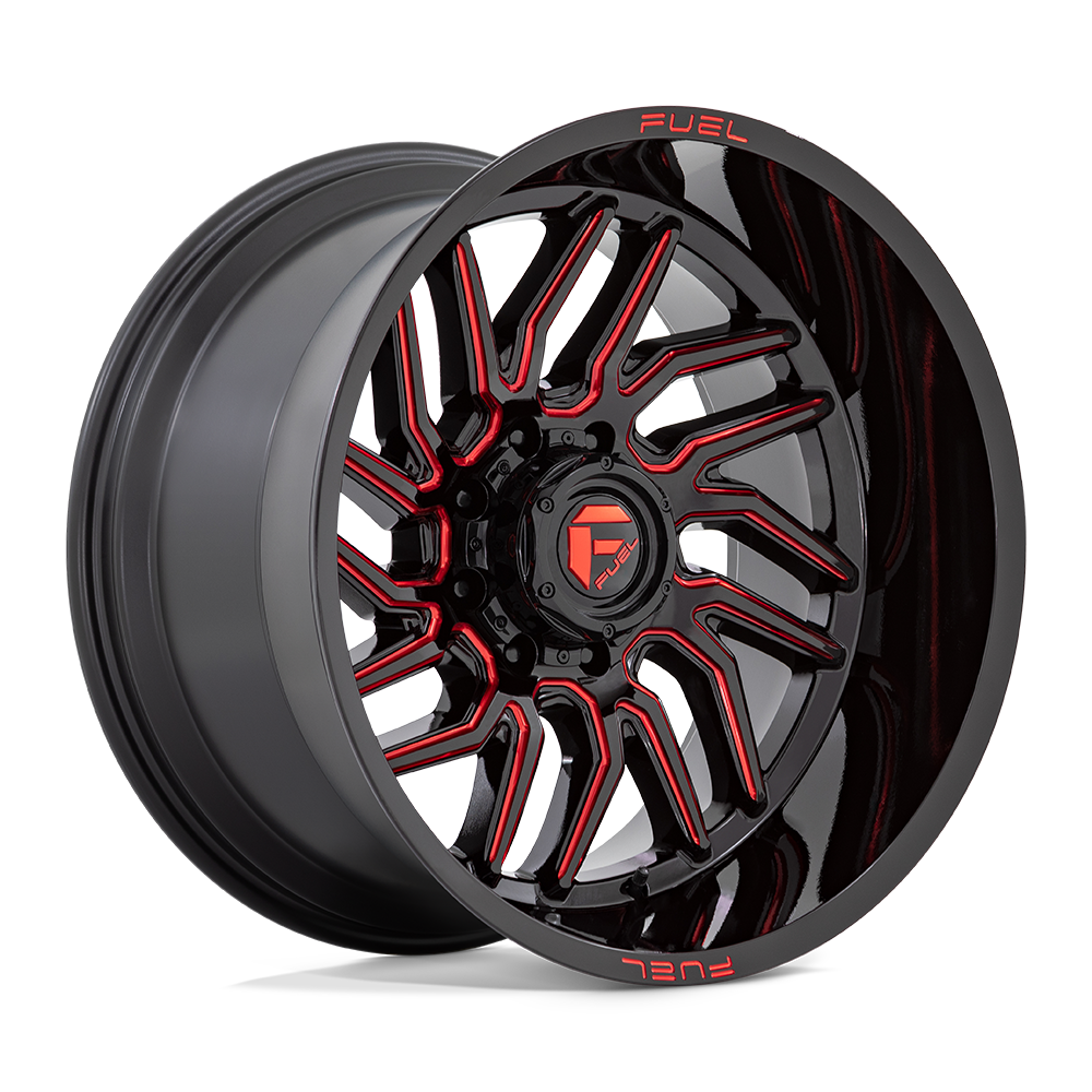 Fuel 1PC D808 HURRICANE Black wheel