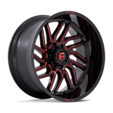 Fuel 1PC D808 HURRICANE Black wheel
