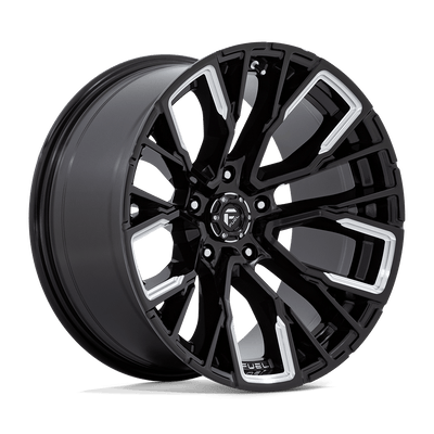 Fuel 1PC D849 REBAR Black wheel