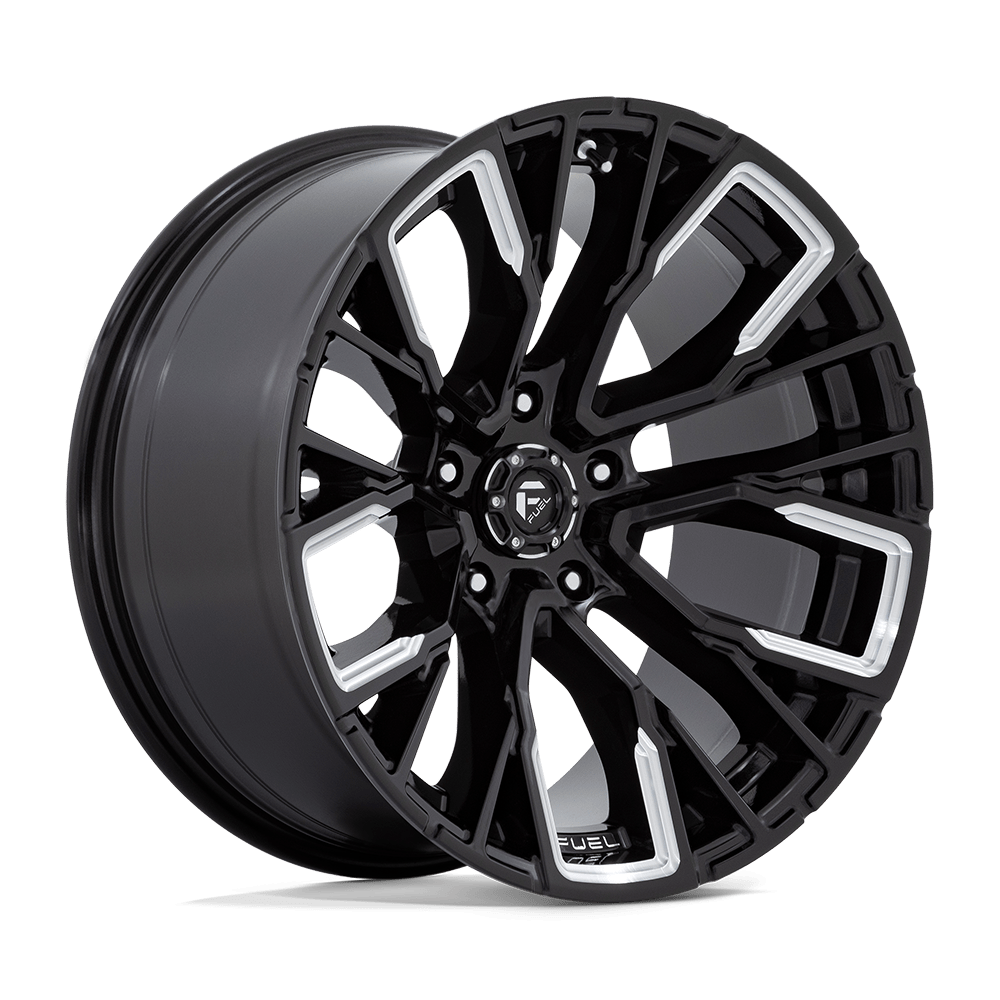 Fuel 1PC D849 REBAR Black wheel
