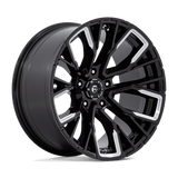 Fuel 1PC D849 REBAR Black wheel