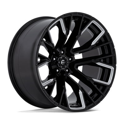 Fuel 1PC Rebar 5 Black wheel