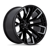 Fuel 1PC D849 REBAR Black wheel