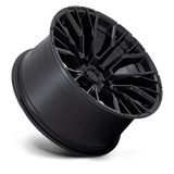 Fuel 1PC D847 REBAR 17x9 +1mm Blackout