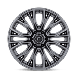 Fuel 1PC D848 REBAR 17x9 +1mm Matte Gunmetal