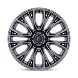 Fuel 1PC D848 REBAR 17x9 +1mm Matte Gunmetal