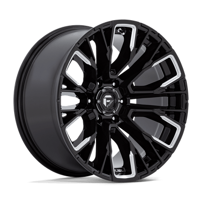 Fuel 1PC D849 REBAR Black wheel