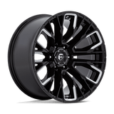 Fuel 1PC D849 REBAR Black wheel