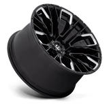 Fuel 1PC D849 REBAR 17x9 +1mm Gloss Black Milled
