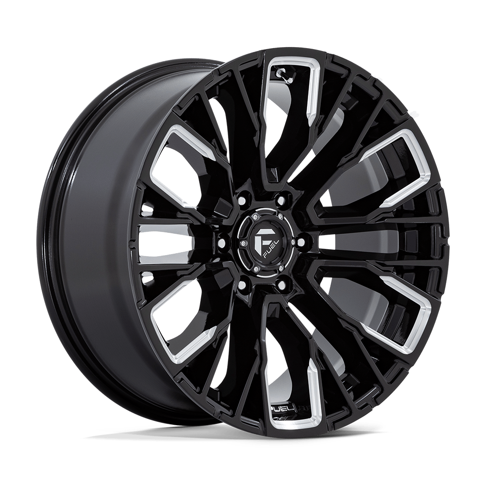 Fuel 1PC D849 REBAR Black wheel