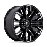 Fuel 1PC Rebar 6 Black wheel