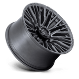 Fuel 1PC D848 REBAR 20x10 -18mm Matte Gunmetal