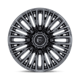 Fuel 1PC D848 REBAR 20x10 -18mm Matte Gunmetal