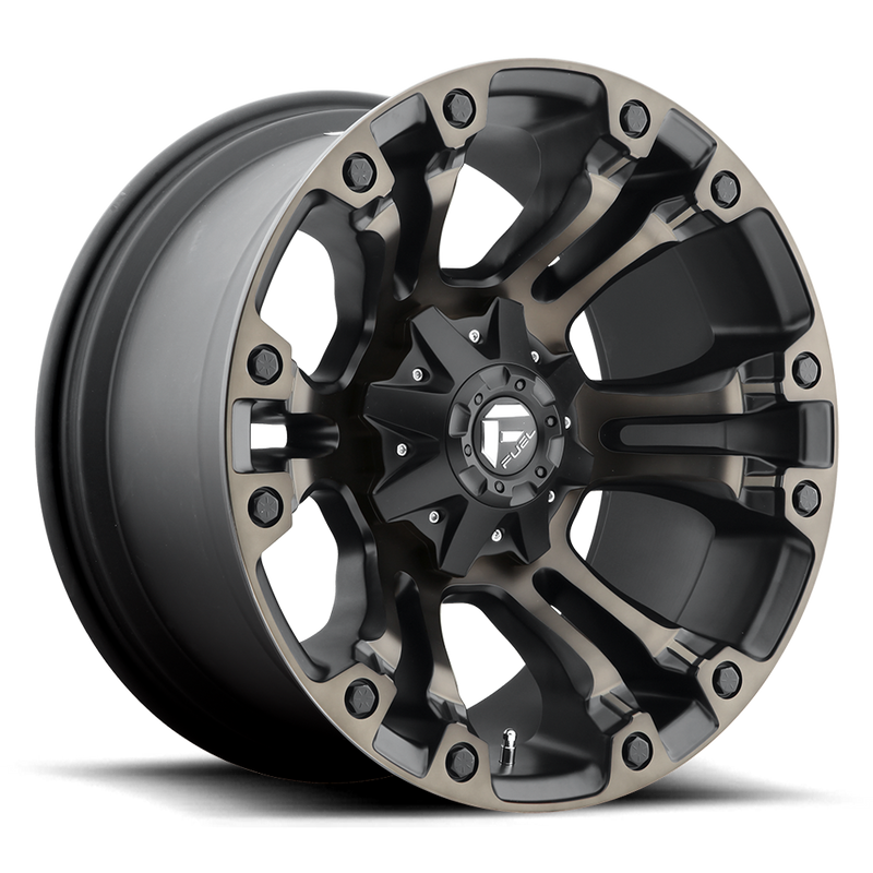 Fuel 1PC D569 VAPOR Black wheel