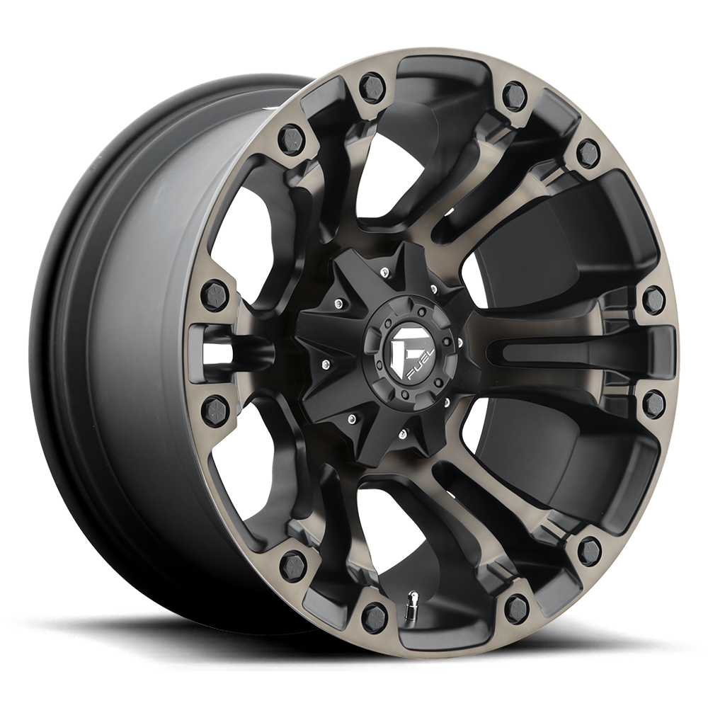 Fuel 1PC Vapor Black wheel
