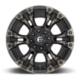 Fuel Vapor 20x9 +35 Black Machined Dark Tint premium Euro wheel