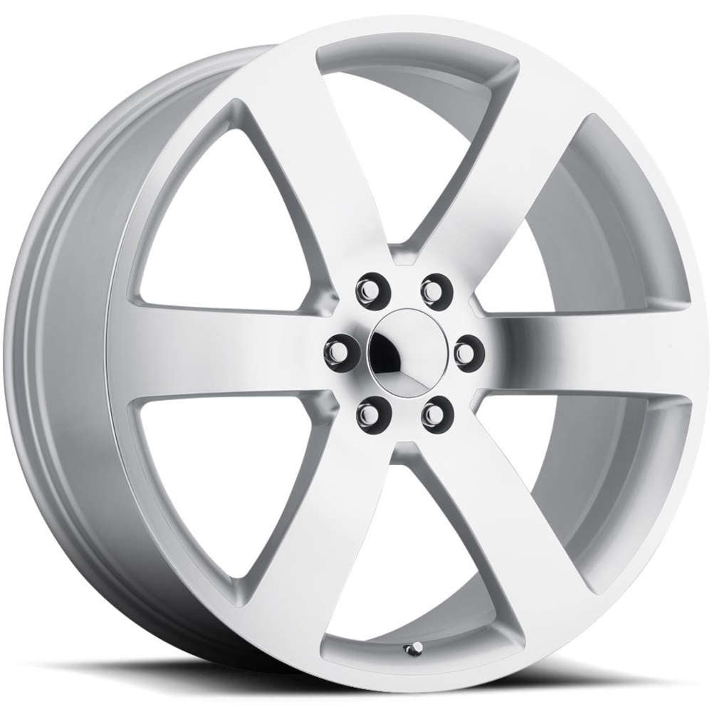 Factory Reproductions FR32F Silver with Machined Spoke Faces