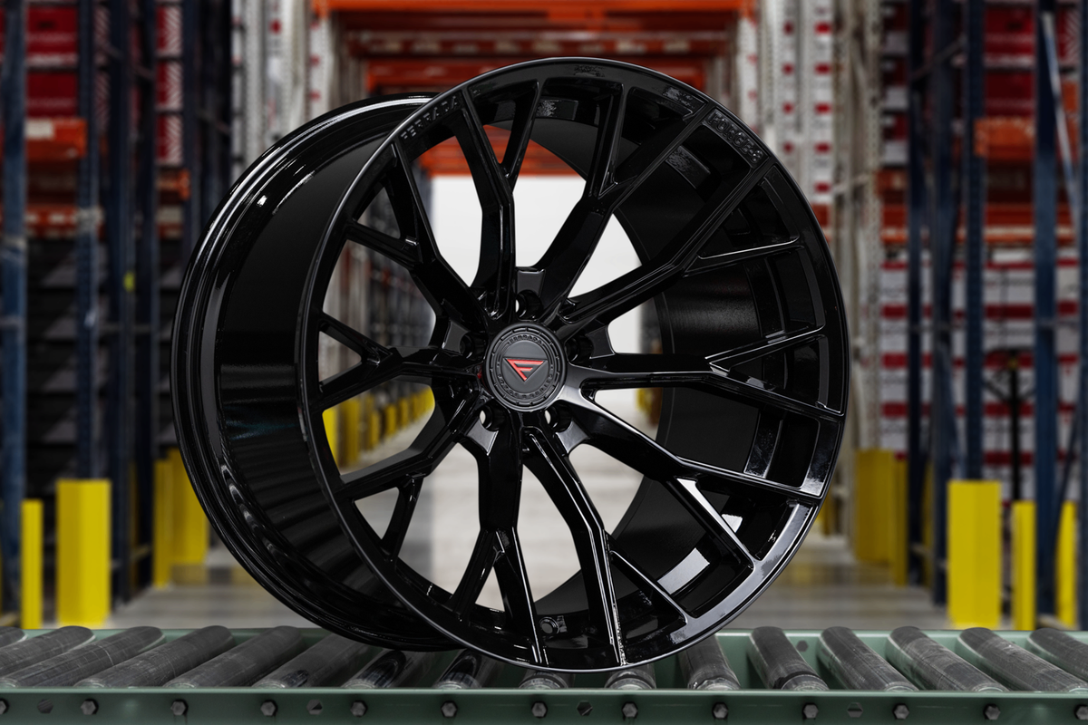 Ferrada FR9 Obsidian Black wheel