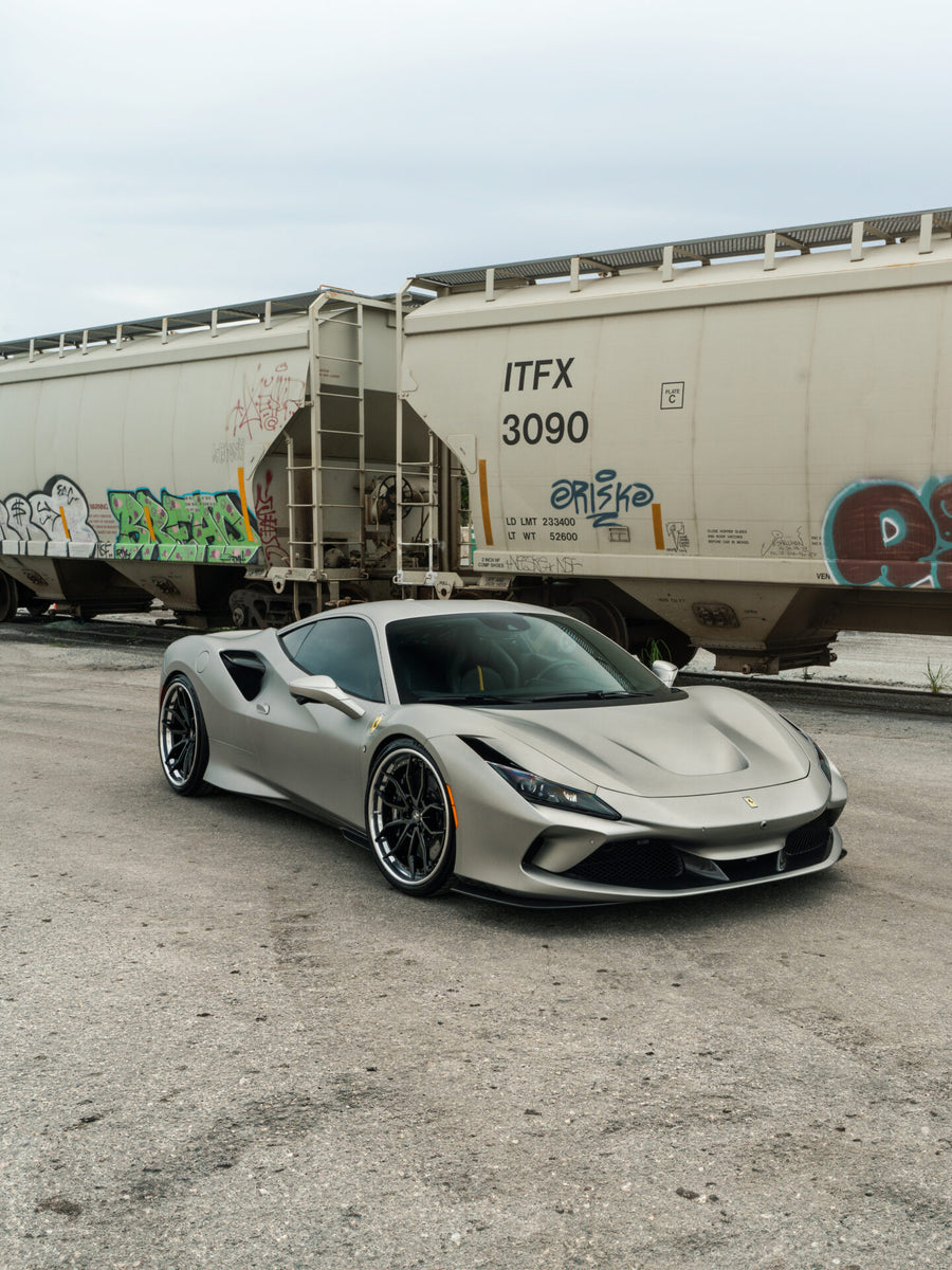 ANRKY AN32 forged wheel on Ferrari F8 ANRKY AN32
