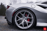 Vossen HF-5 20x10.5 -8 Satin Silver premium Euro wheel