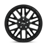 Niche Gamma 18x8 +42 Gloss Black premium Euro wheel