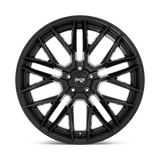 Niche Gamma 24x10 +35mm Gloss Black (5x120)