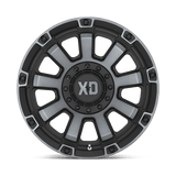 XD XD852 GAUNTLET 20x9 0mm Satin Black with Gray Tint