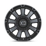 XD XD852 GAUNTLET 20x10 -18mm Satin Black with Gray Tint