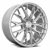 MRR GF5 19x8.5 Silver Machine Face premium Euro wheel