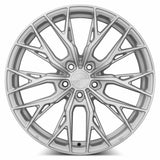 MRR GF5 19x8.5 Silver Machine Face premium Euro wheel
