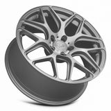 MRR GF9 19x8.5 Silver Machine Face premium Euro wheel