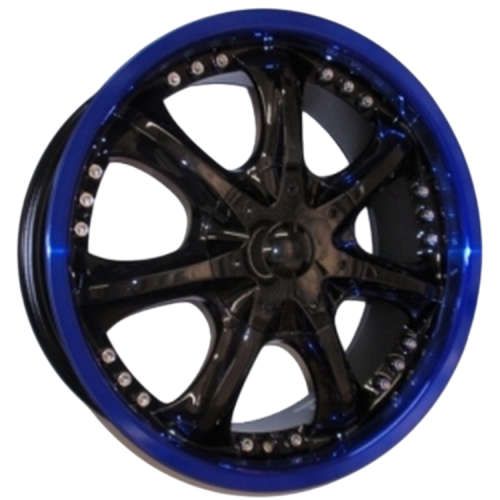 G-Line G552 Gloss Black with a Blue Lip
